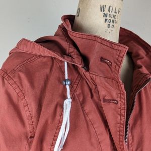 Anthropologie NWT zipper trench coat